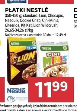 Stokrotka Płatki Lion Nestlé oferta