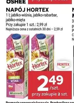 Stokrotka Napój Hortex jabłko-wiśnia oferta