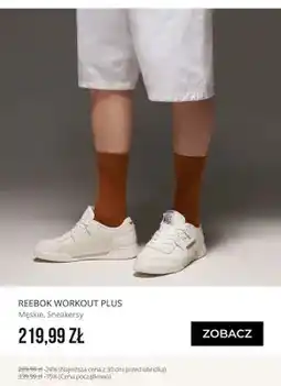 Sizeer Buty męskie sneakersy Reebok Workout Plus oferta