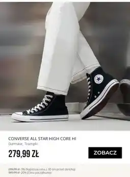 Sizeer Trampki damskie Converse All Star High Core Hi oferta