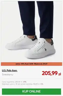 eobuwie Sneakersy U.S. Polo Assn oferta