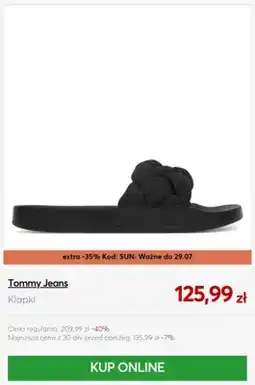 eobuwie Klapki Tommy Jeans oferta