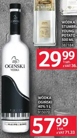 Selgros Wódka Ogiński oferta