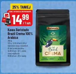 Polomarket Kawa ziarnista Baristado Brazil Crema 100% Arabica oferta