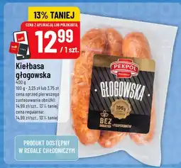 Polomarket Kiełbasa głogowska Pekpol oferta