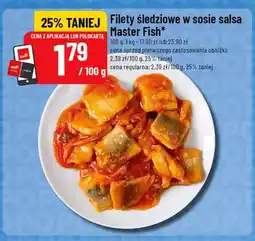 Polomarket Filety śledziowe w sosie salsa Master Fish oferta