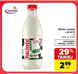 Carrefour Mleko świeże Łaciate 3,2% oferta