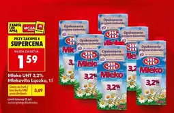 Biedronka Mleko Łączka Mlekovita UHT 3,2% oferta