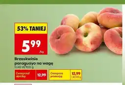 Biedronka Brzoskwinie paraguayo na wagę oferta