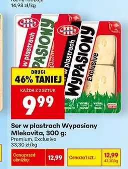 Biedronka Ser w plastrach Wypasiony Mlekovita Exclusive oferta
