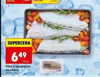 Biedronka Filet z sandacza ze skórą Marinero oferta