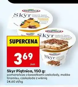 Biedronka Skyr Piątnica mokka tiramisu oferta