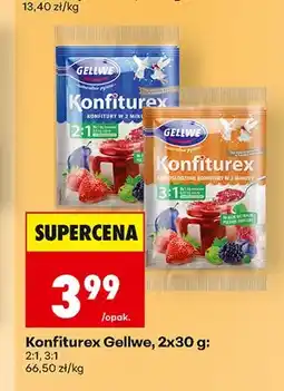 Biedronka Konfiturex Gellwe 2:1 2-pak oferta