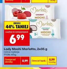 Biedronka Lody Mochi wiśniowe Marletto 2-pak oferta