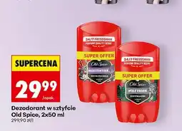 Biedronka Dezodorant w sztyfcie Old Spice Wolfthorn 2-pak oferta