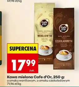 Biedronka Kawa mielona Cafe d'Or o smaku waniliowym oferta