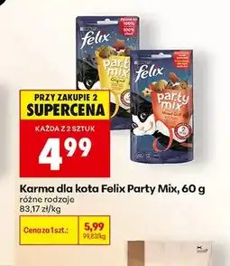 Biedronka Przysmaki dla kota Felix Party Mix Mixed Grill oferta
