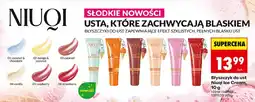 Biedronka Błyszczyk do ust Niuqi Ice Cream 01 Coconut & Chocolate oferta