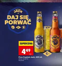 Biedronka Piwo Captain Jack Citrus Tonic oferta