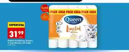 Biedronka Papier toaletowy Queen 3-warstwowy oferta