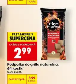Biedronka Podpałka do grilla naturalna Fire Flame oferta