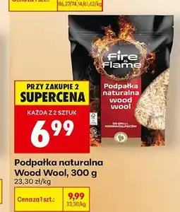 Biedronka Podpałka naturalna Wood Wool Fire Flame oferta