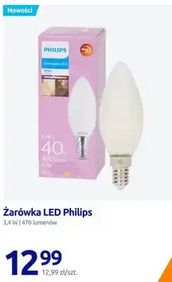 Action Żarówka LED Philips 3,4W 470 lumenów oferta