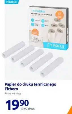 Action Papier do druku termicznego Fichero oferta