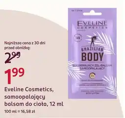 Rossmann Eveline Cosmetics, samoopalający balsam do ciała oferta