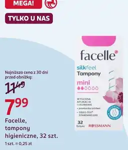 Rossmann Facelle tampony higieniczne oferta