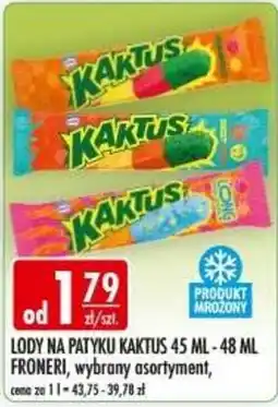 Sklepy Doroty Lody na patyku Kaktus oferta