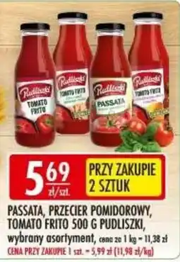 Sklepy Doroty Passata, Przecier Pomidorowy, Tomato Frito 500 g Pudliszki oferta