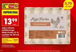 Biedronka Jaja z chowu ściółkowego Moja Kurka oferta