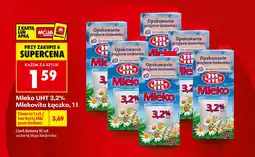Biedronka Mleko uht 3,2% mlekovita łączka oferta