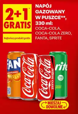 Biedronka Napój gazowany w puszce oferta