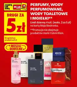 Biedronka Perfumy, wody perfumowane, wody toaletowe i mgiełki oferta