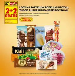 Biedronka Lody na patyku, w rożku, kubeczku, tubce, rurce lub kanapki oferta