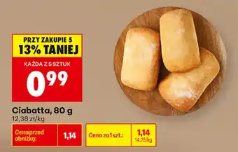 Biedronka Ciabatta oferta