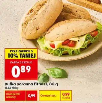 Biedronka Bułka poranna fitness oferta