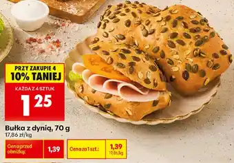 Biedronka Bułka z dynią oferta