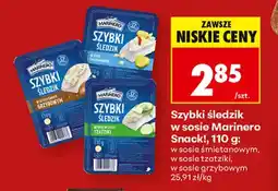 Biedronka Szybki śledzik w sosie Marinero Snack! oferta