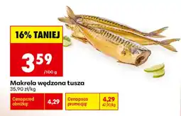 Biedronka Makrela wędzona tusza oferta