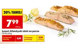 Biedronka Łosoś Atlantycki stek na parze oferta