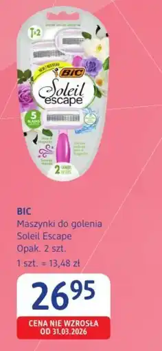 dm drogerie markt BIC Maszynki do golenia Soleil Escape oferta