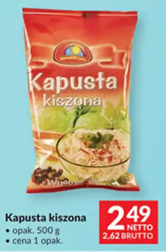 Kapusta kiszona