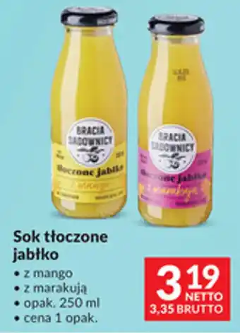 Makro Sok tłoczone jabłko Bracia Sadownicy oferta