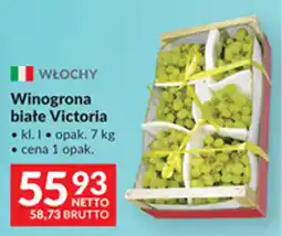 Makro Winogrona białe Victoria oferta