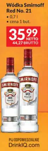 Makro Wódka smirnoff red no. 21 oferta