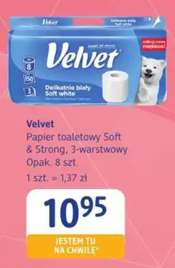 dm drogerie markt Velvet Papier toaletowy Soft & Strong oferta