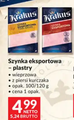 Makro Szynek eksportowa - plastry oferta